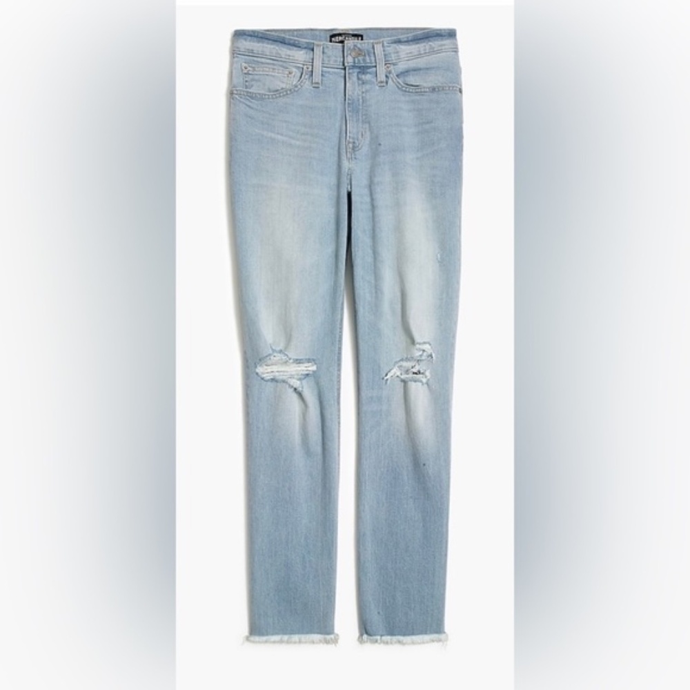 NWT Vintage J Crew Womens Slim boyfriend Jeans bleach size 33